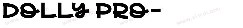 Dolly Pro字体转换